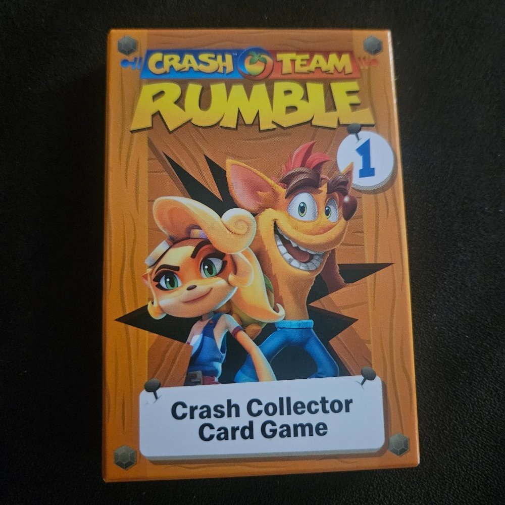 Crash Bandicoot 2023 McDonald's happy meal card game #1